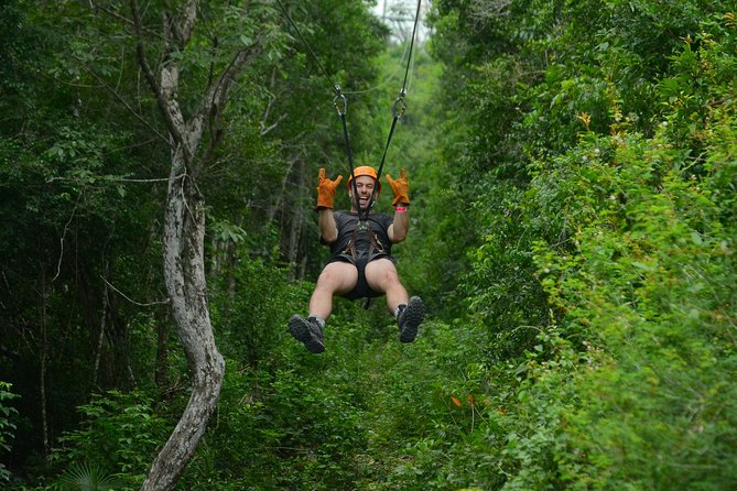 ATV Single & Zip Line from Cancun - A three-part jungle day from Cancun