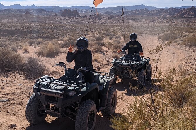 ATV Tour and Dune Buggy Chase Dakar Combo Adventure from Las Vegas - The Vegas Dunes Buggy Run