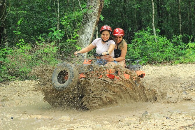 ATV Tour from Cancun and Puerto Morelos with Ziplines and Cenote. - From Cancun hotels to the jungle