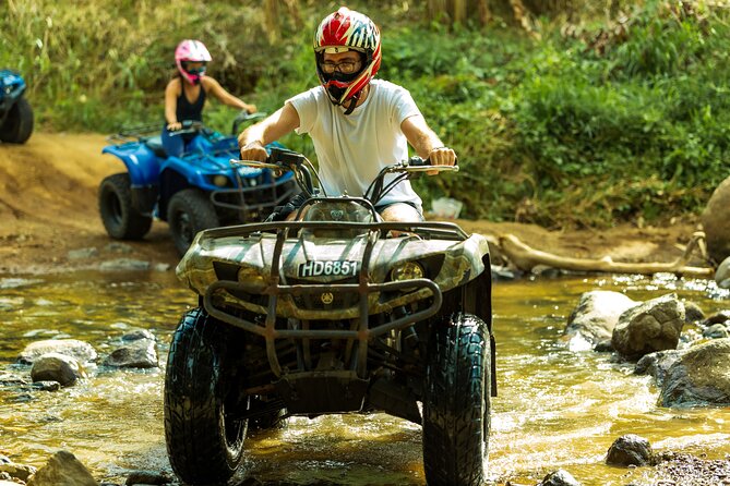ATV Tour in St Lucia - Forest trails, farms, roads, and water crossings