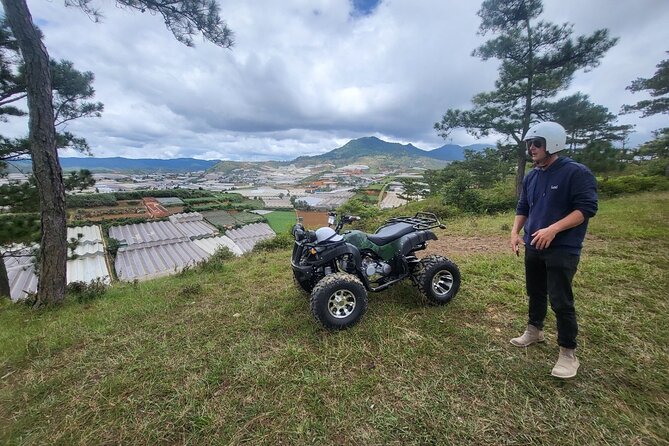 ATV Tour In The Dalat Mountains - Riding the trails toward Golden Valley