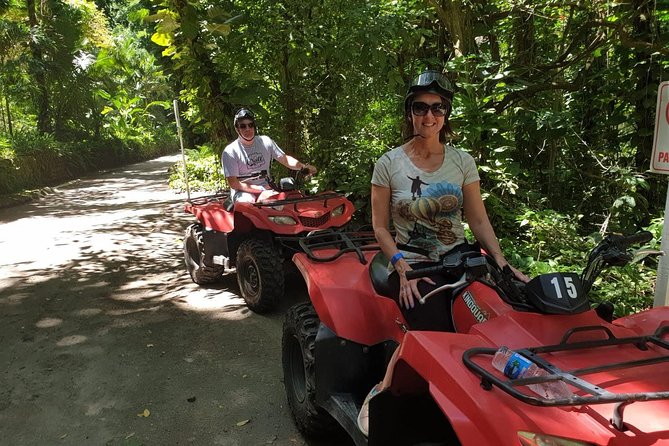 ATV Tour of St Kitts - Riding through sugar cane, jungle, and rough tracks
