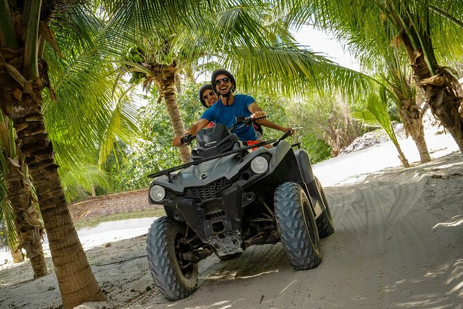 ATV with Speedboat, Waverunner, or Parasailing - The ATV route: road practice, jungle, and sand dunes