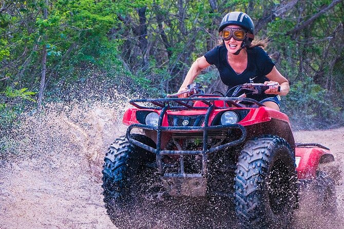 ATV Xperience & All Inclusive Beach Club Day | Costa Maya - Riding away from Costa Maya’s cruise terminal
