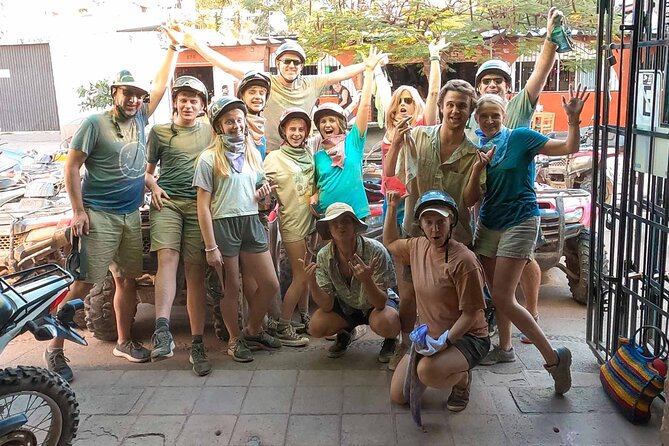 ATV-Zip Line Combo Adventure Tour from Puerto Vallarta - The mule ride back up the canyon