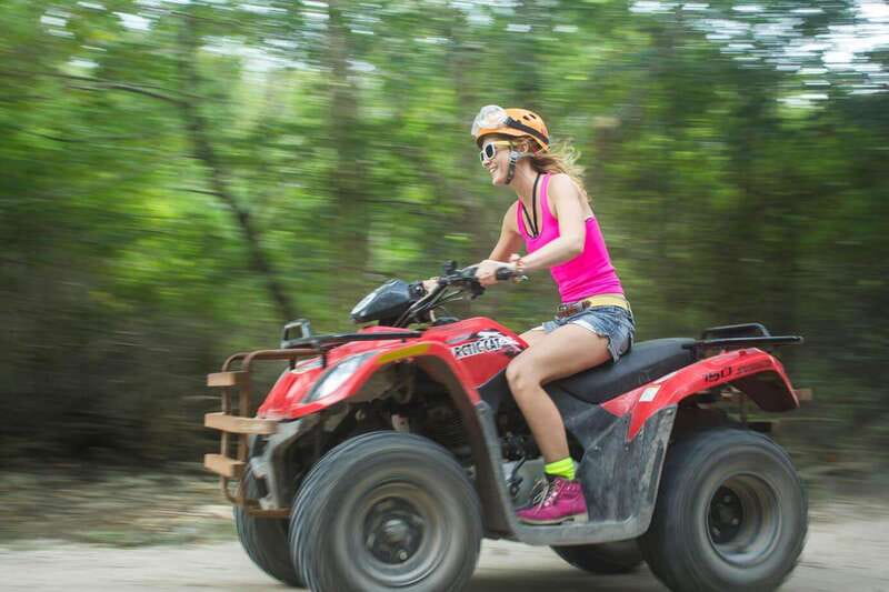 Atv , Zipline and cenote swim experience in the jungle! - Food, water, photos, and extra charges