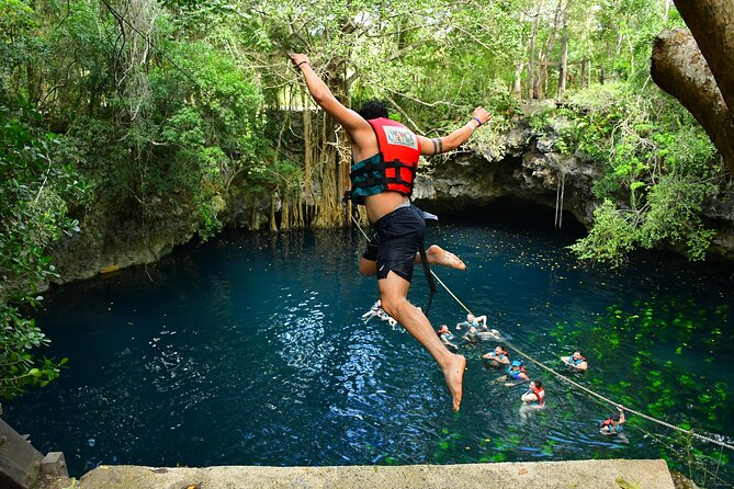 ATV Zipline Cenote Adventure from Playa del Carmen - Five ziplines and three interactive bridges