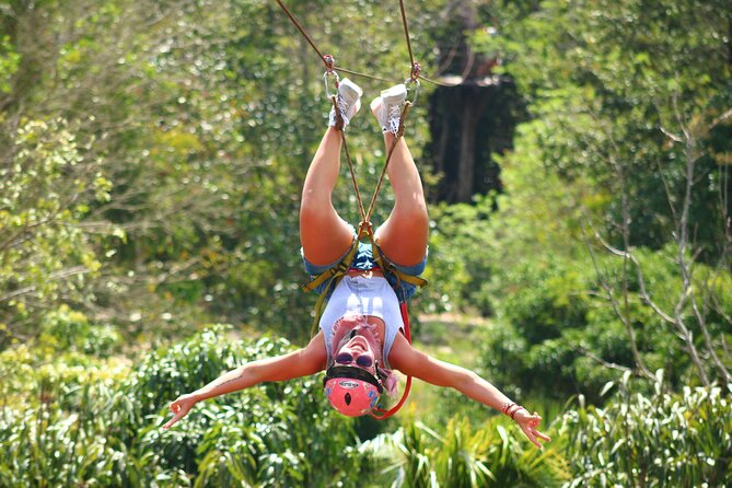 ATV, Ziplines & Cenote. Lunch & Tequila Tasting Included - A jungle adventure built around variety