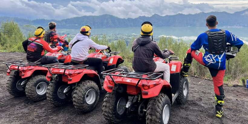Bali: ATV Batur Sunrise, Lava, Pine Forest and Hot Spring - The early pickup and drive to Mount Batur