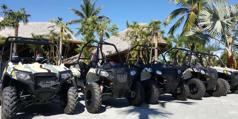 Bali: ATV Mason Jungle Buggy Adventure with Lunch & Transfer - Lunch and pool time beside the rice paddies