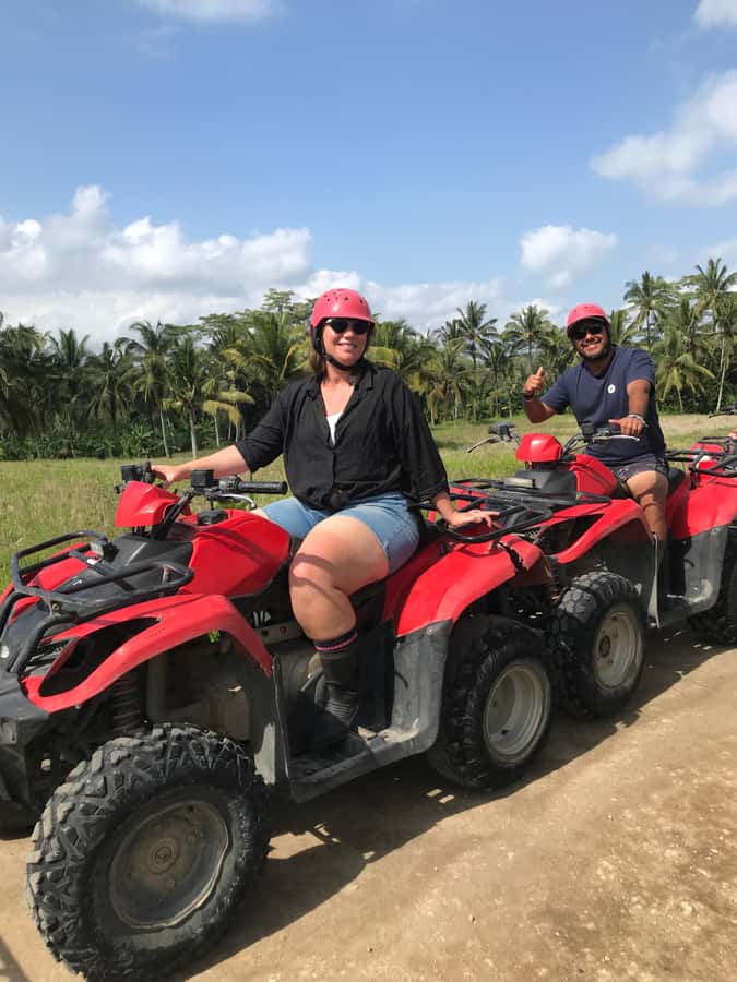 Bali: ATV Quad Bike Through Waterfall and Tunnel - Starting in Bongkasa, west of Ubud
