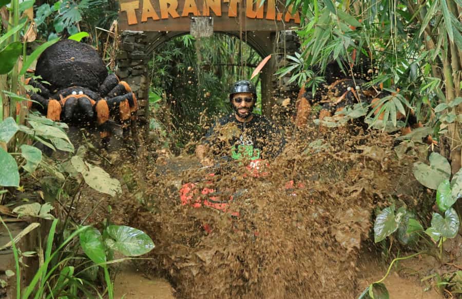 Bali: ATV Quad Bike Through Waterfall and Tunnel - The jungle trails, villages, and rice paddies