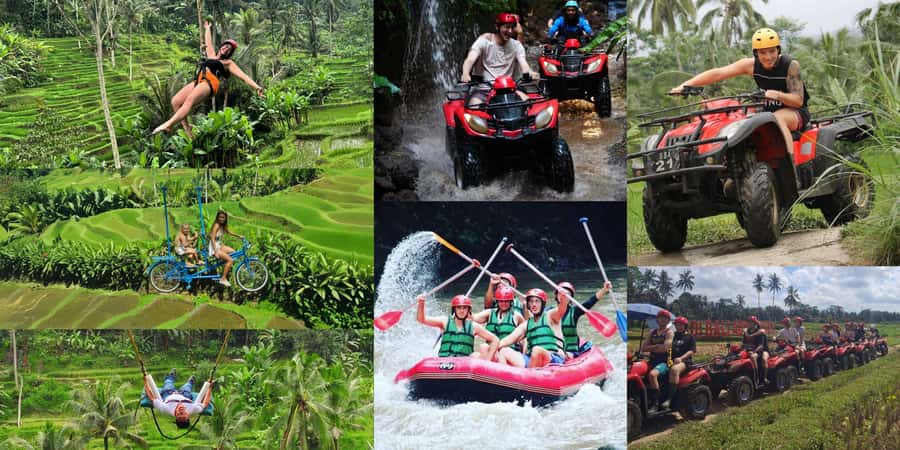 Bali: ATV Rafting Zipline Swing &Sky Bike in Ubud Rice Field - Why this Ubud adventure works as a full-day sampler