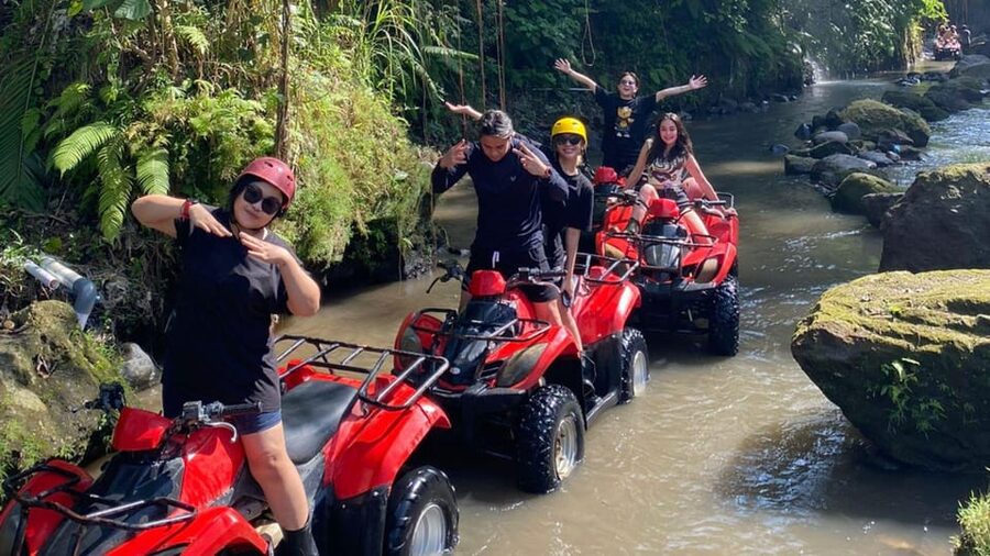 Bali: Beji River Adventure ATV Adventure Exclusive trails - The guides make the difference