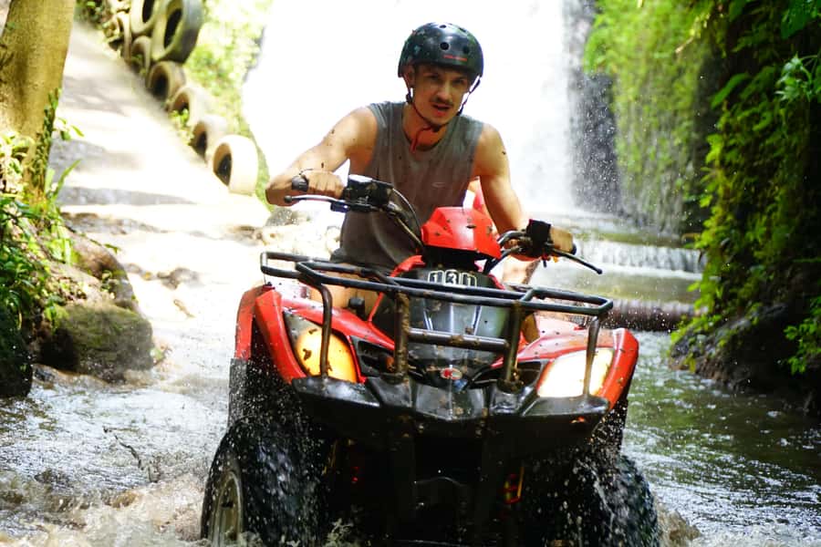 Bali: Gorilla Cave Quad Bike Tour & Cretya Infinity Pool - What the 2.1-hour ride feels like