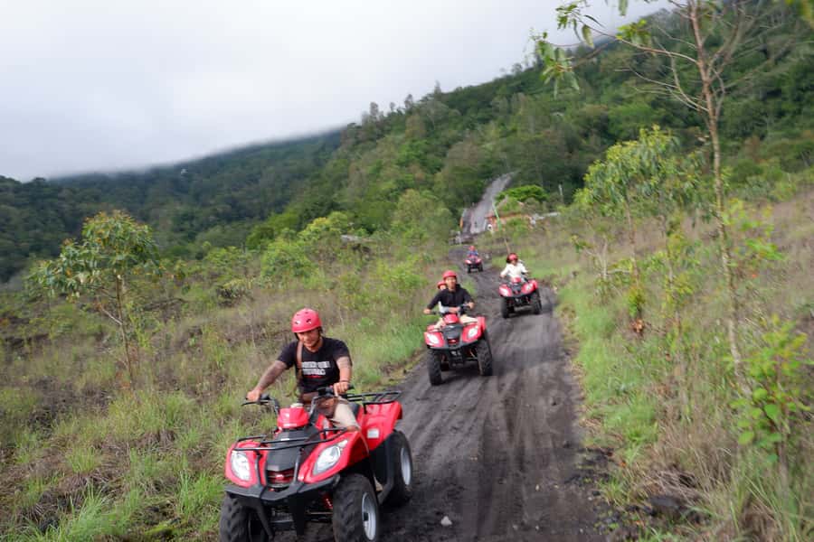 Bali: Mount Batur Quad Bike Tour and Natural Hot Springs - Hot springs: the right follow-up to a dusty ride
