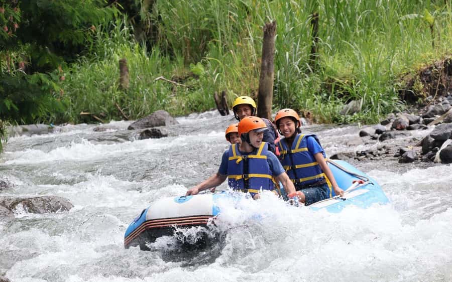 Bali: Telaga Waja White Water Rafting And ATV Quad Adventure - The cave and waterfall stops add variety