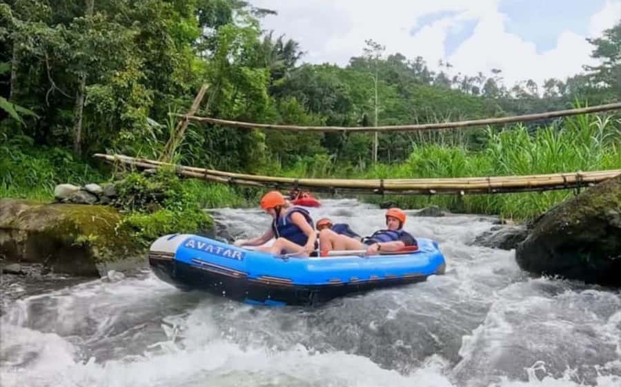 Bali: Telaga Waja White Water Rafting And ATV Quad Adventure - What the two-hour river section feels like
