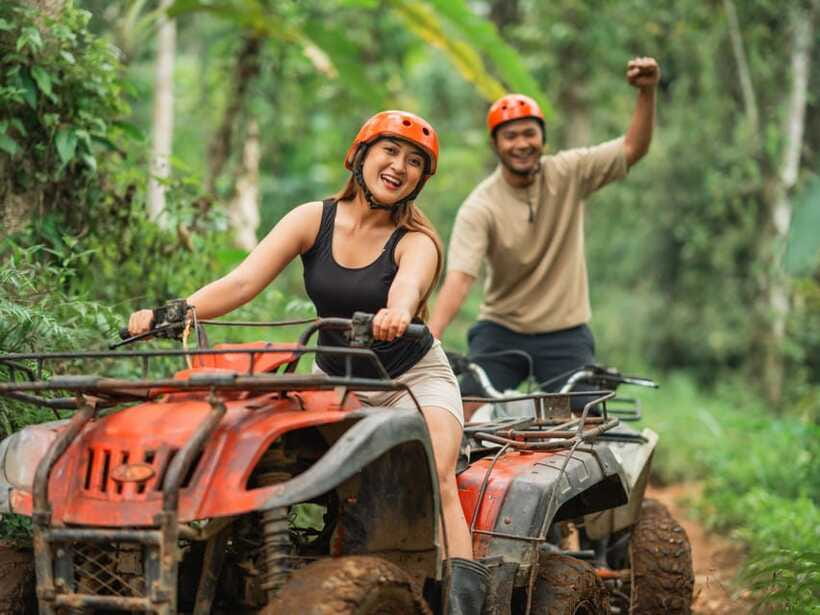 Bali: Ubud Adventure, ATV, Monkey Forest& Waterfall Tour - Tegenungan Waterfall: a rewarding final pause