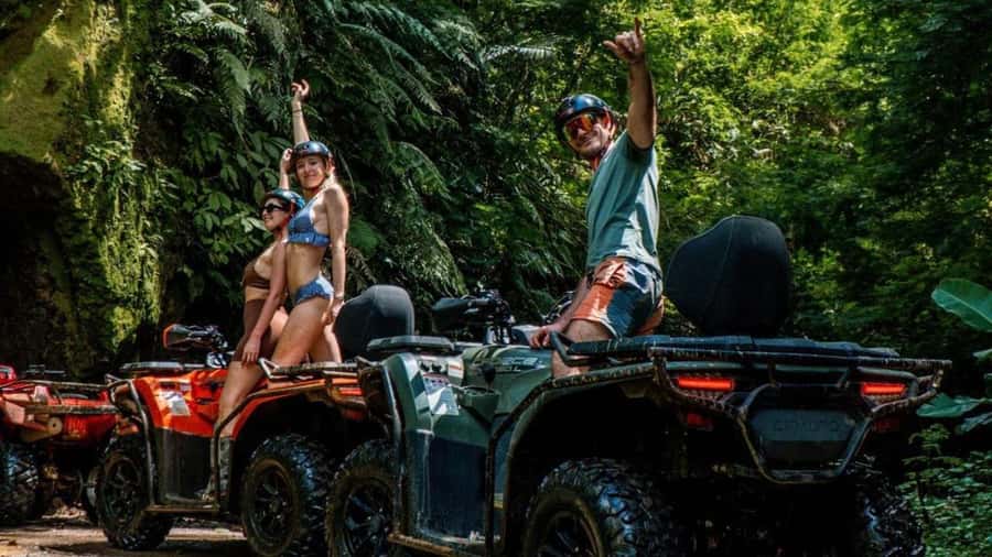 Bali: Waterfall Gorilla Cave ATV & Ubud Rafting Trip & Lunch - What to bring and how to prepare