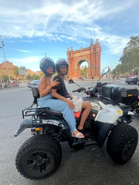 Barcelona: City Sights Electric Quad Tour - Arc de Triomf and the city’s grand avenues