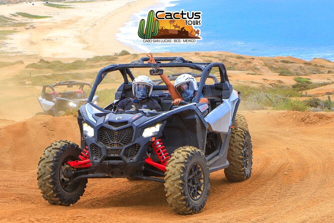 Beach and Desert Premium X3 UTV Tour in Cabo - Migriño Beach brings the Pacific into view