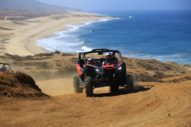 Beach and Desert Premium X3 UTV Tour in Cabo - The tequila tasting and base facilities