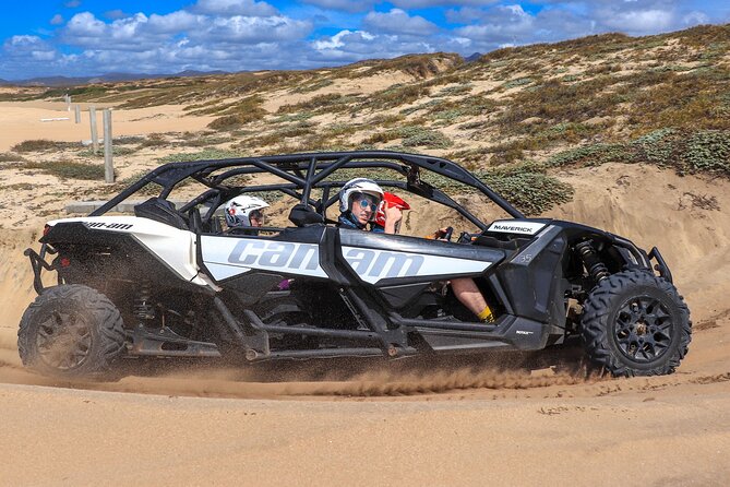 Beach UTV Adventure with Free Camel and Horseback Ride - UTV time across dunes and desert trails