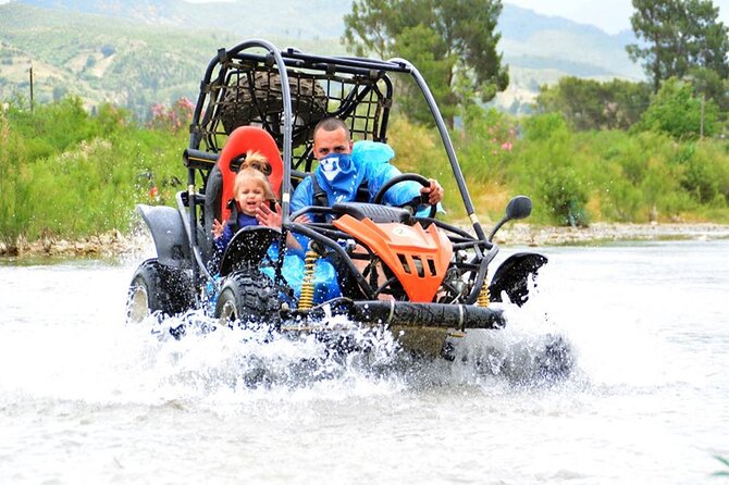 Belek Combo Tour 3 in 1 Rafting Buggy Zipline With Lunch - Köprülü Canyon gives the day its setting
