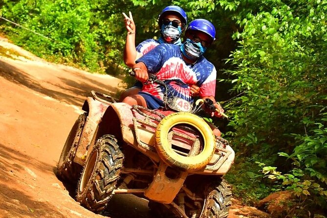 Best Adrenaline Rush in Cancun: ATV, Zip Lines, Cenote, Lunch! - Three ziplines and suspension bridges in the canopy