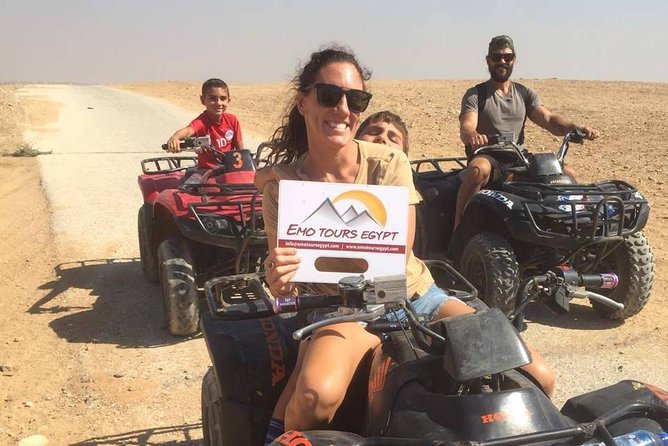 Best Adventure Tours Visit Giza Pyramids and ATV Quad Bike Ride in Desert - Khufu, the Great Pyramid, and the first close look