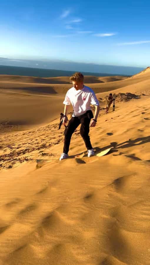 Best Agadir Desert Adventure: Quad Camel Sandboarding & BBQ - Timlalin Dunes: where sand meets the Atlantic