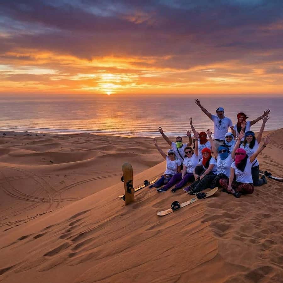 Best Agadir Desert Adventure: Quad Camel Sandboarding & BBQ - The canyon stop brings a quieter change of pace
