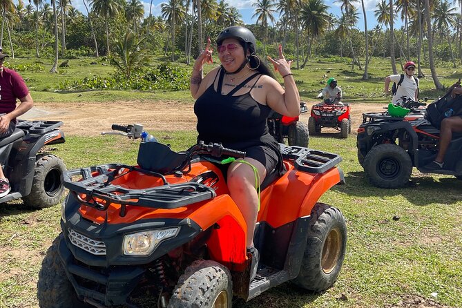 Best ATV Tour In Punta Cana - Playa Esmeralda, coconut trees, and the longest ride