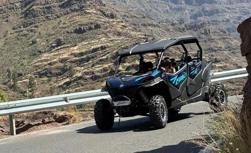 BEST FAMILY & FRIENDS FUN BUGGY TOUR - Leaving the resort for Ayagaures Valley