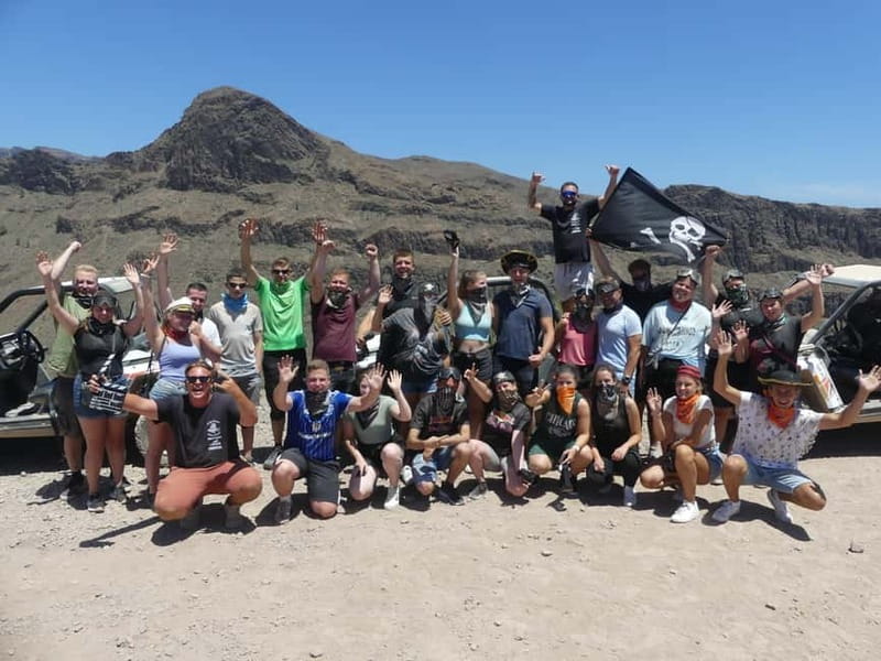 BEST FAMILY & FRIENDS FUN BUGGY TOUR - Villages, Fataga Valley, and the southern interior