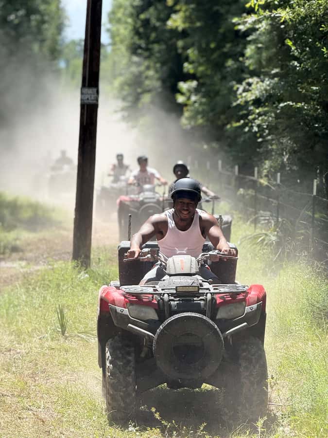 Best Houston ATV Riding |NO Park Fee |Pic & Video Included| - Riding the new automatic ATVs