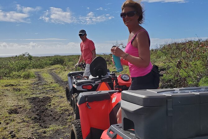 Big Island Southside ATV Tour - A lookout across old lava flows