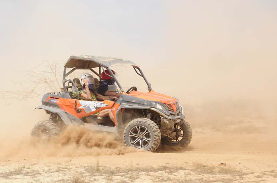 Boa Vista Island: Dunes, Desert &Sal Rei 4WD Buggy Adventure - Hotel pickup and the start of the ride