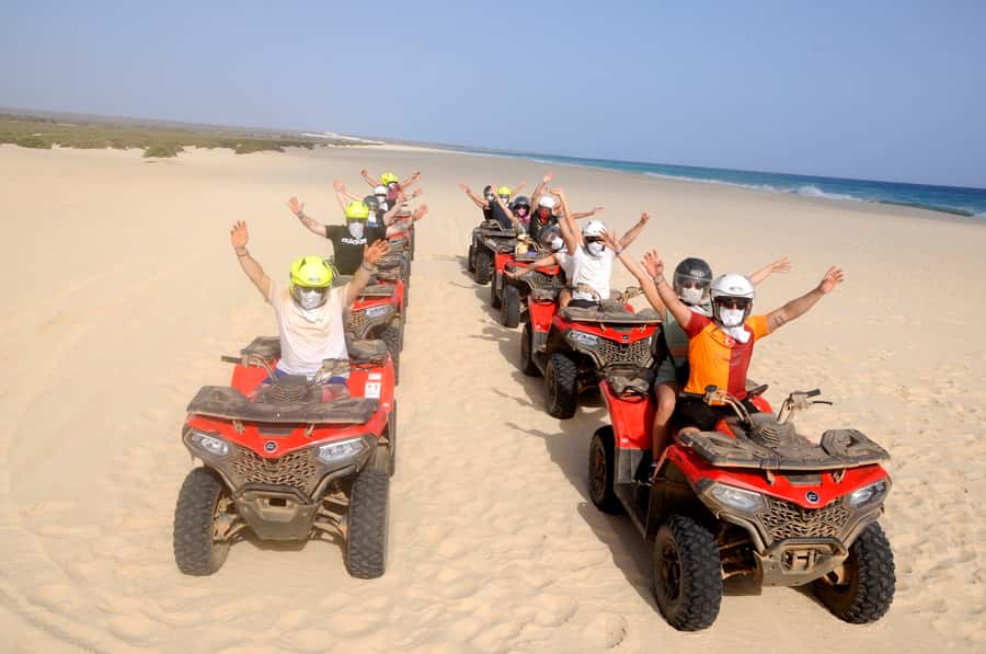 Boa Vista: Off-Road Quad Bike to Santa Monica & Caves - Varandinha Caves and the power of the Atlantic
