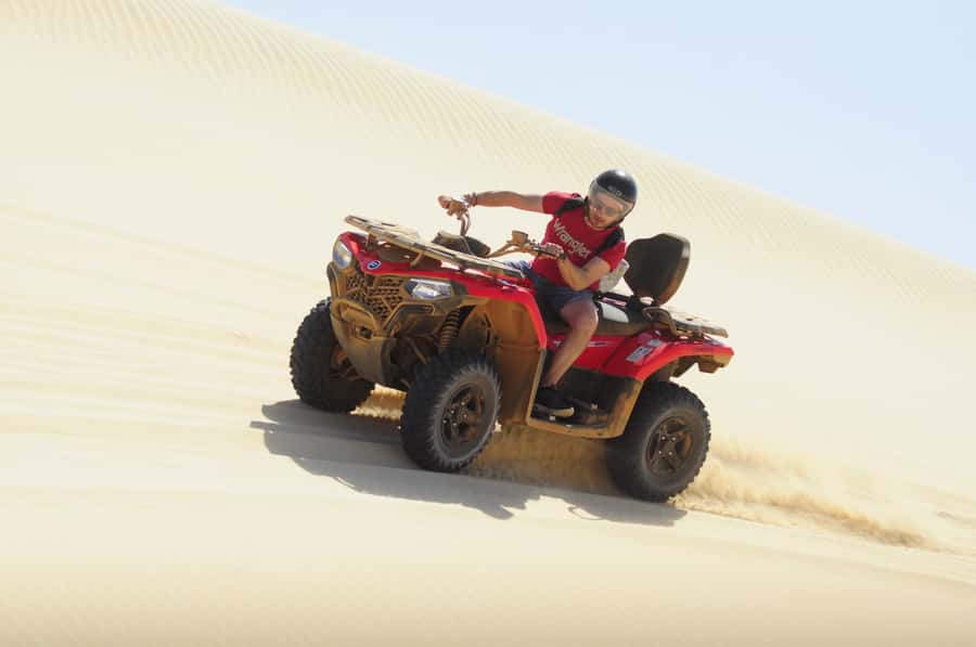 Boa Vista: Off-Road Quad Bike to Santa Monica & Caves - Starting in Povoação Velha, Boa Vista’s oldest settlement