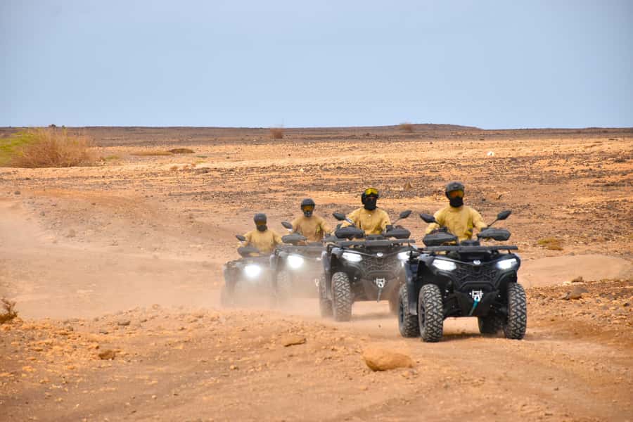 Boa Vista Quad Tour: Shipwreck & Viana Desert (2-Hour) - Riding out from Sal Rei