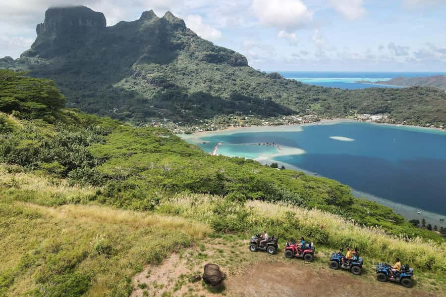 Bora Bora Adventures ATV / QUADS Tours - Who will enjoy this most?