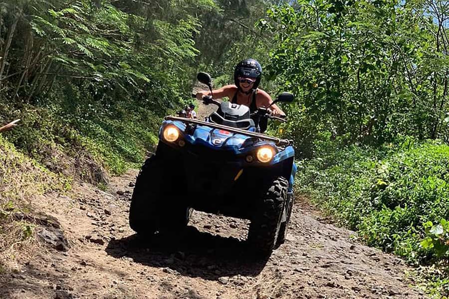 Bora Bora Adventures ATV / QUADS Tours - Why this ATV tour shows you a different Bora Bora