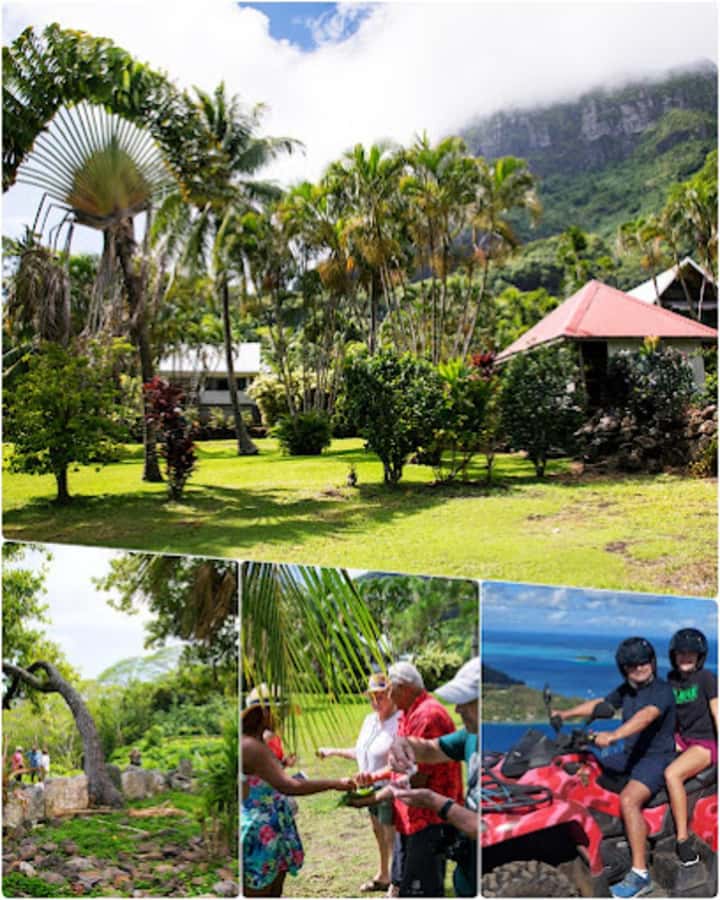 Bora Bora Adventures ATV / QUADS Tours - What the ride feels like in wet weather