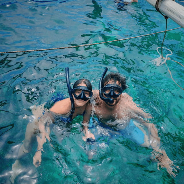 Boracay: Island Hopping with Lunch, Mainland ATV and Zipline - Filipino buffet lunch and the kawa bath stop