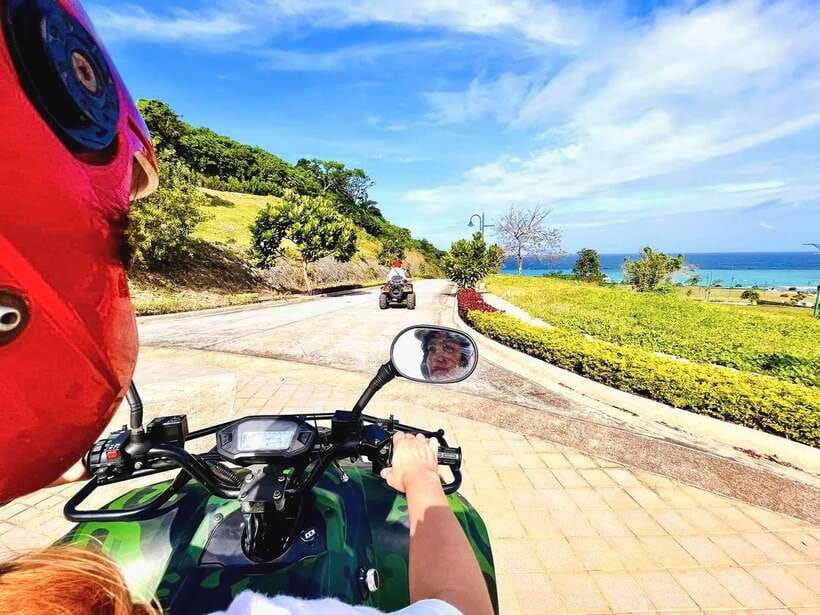 Boracay: Newcoast ATV Tour with Local Guide - The private beach and gentle sea air