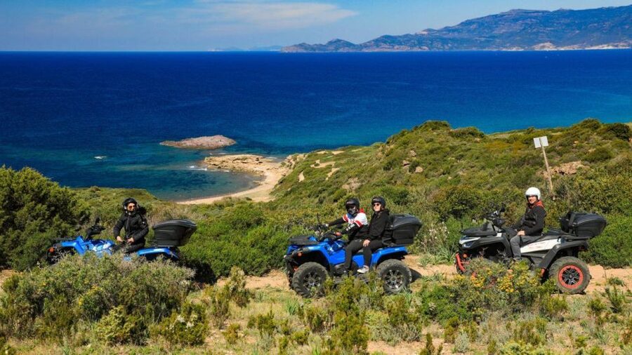 Bosa: Coast and Country Guided Quad Bike Tour - The Aragonese towers and Cabu Nieddu views