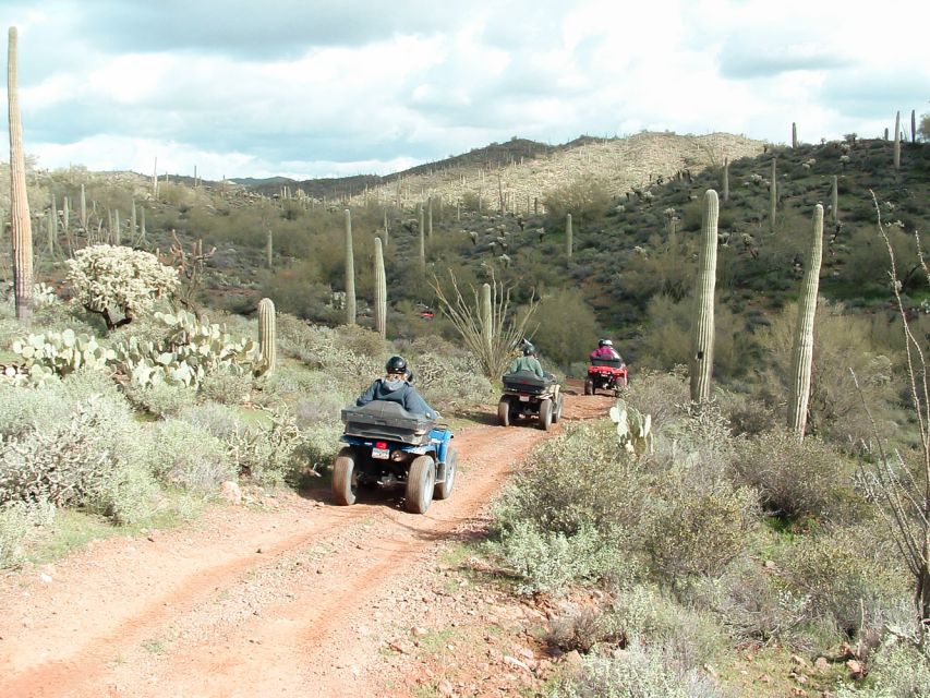 Box Canyon and Pinal Mountains Half-Day ATV Tour - Riding from Florence into the Pinal Mountains