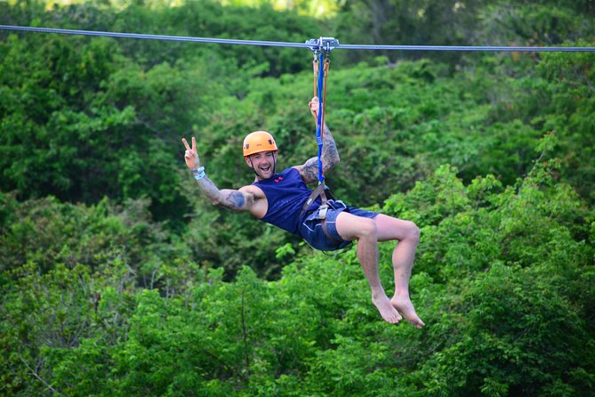 Buggy Adventure, Zipline Mega Splash and Waterfall Pool at Bavaro Adventure Park - A six-hour Punta Cana adventure with several different moods